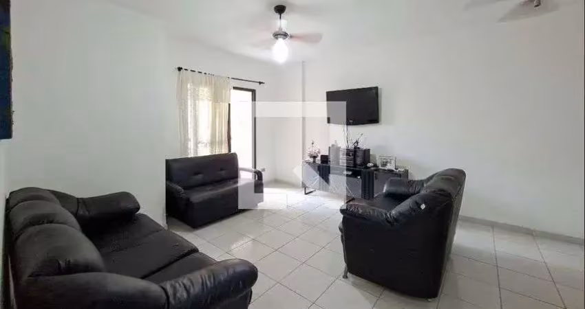 Apartamento para aluguel - vila tupi, 1 quarto,  75 m² - praia grande
