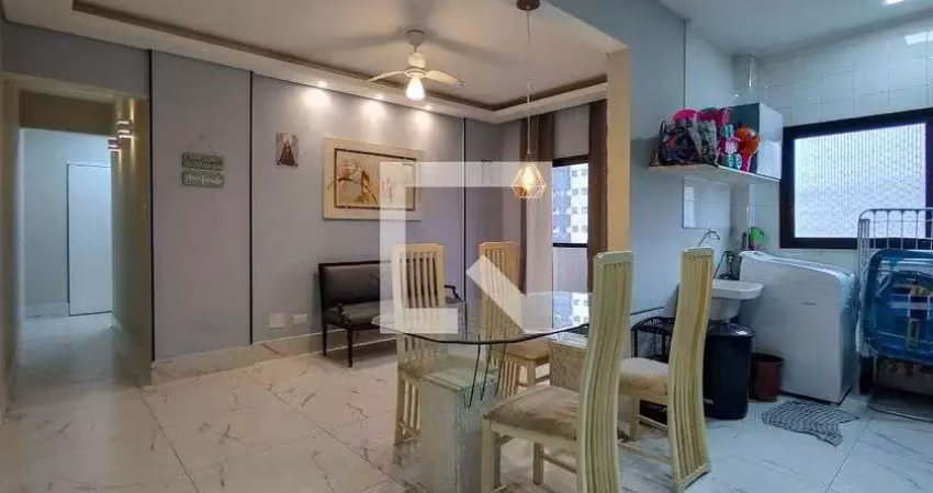 Apartamento para aluguel - canto do forte, 2 quartos,  71 m² - praia grande