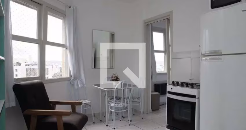 Apartamento para aluguel - centro histórico, 1 quarto,  27 m² - porto alegre