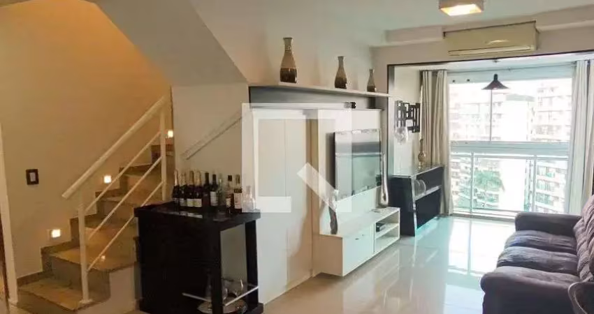 Cobertura para aluguel - jacarepaguá, 3 quartos,  146 m² - rio de janeiro