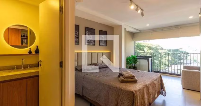 Kitnet / stúdio para aluguel - vila madalena, 1 quarto,  27 m² - são paulo