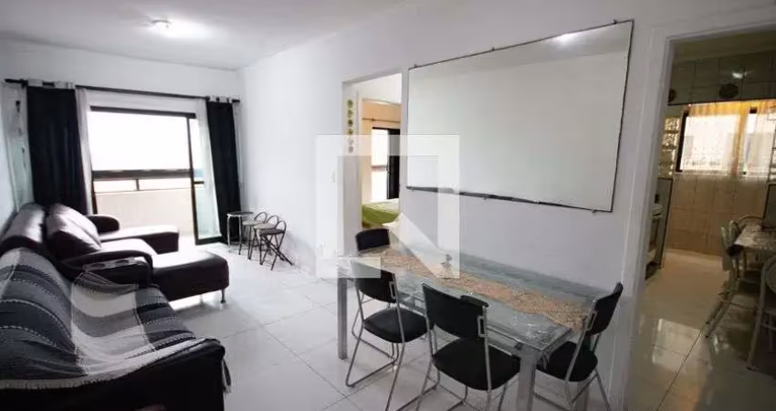 Apartamento para aluguel - maracanã, 1 quarto,  62 m² - praia grande