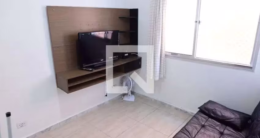 Apartamento para aluguel - boqueirão, 1 quarto,  42 m² - praia grande
