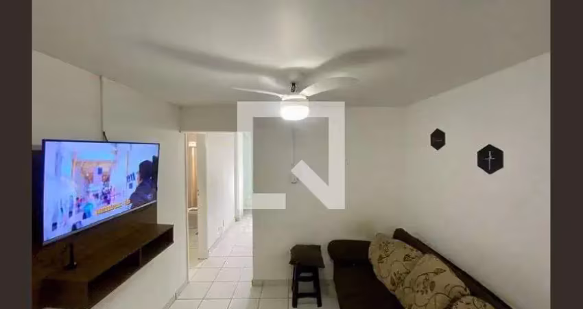 Apartamento para aluguel - aviação, 1 quarto,  40 m² - praia grande