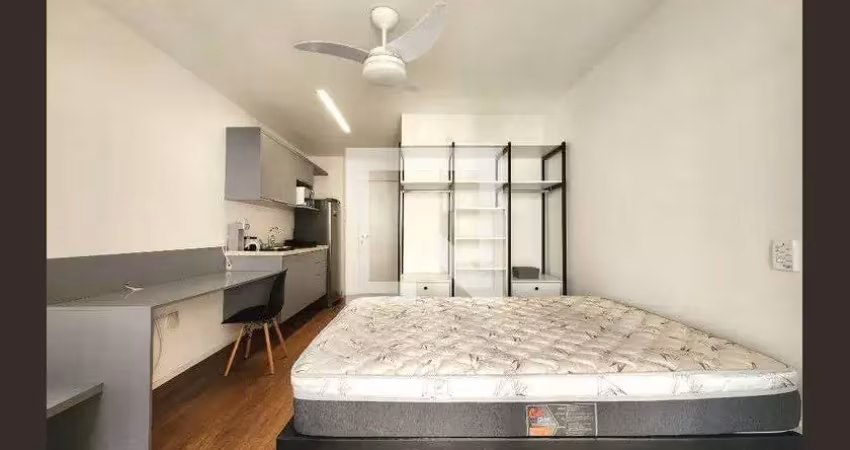Kitnet / stúdio para aluguel - moema, 1 quarto,  24 m² - são paulo