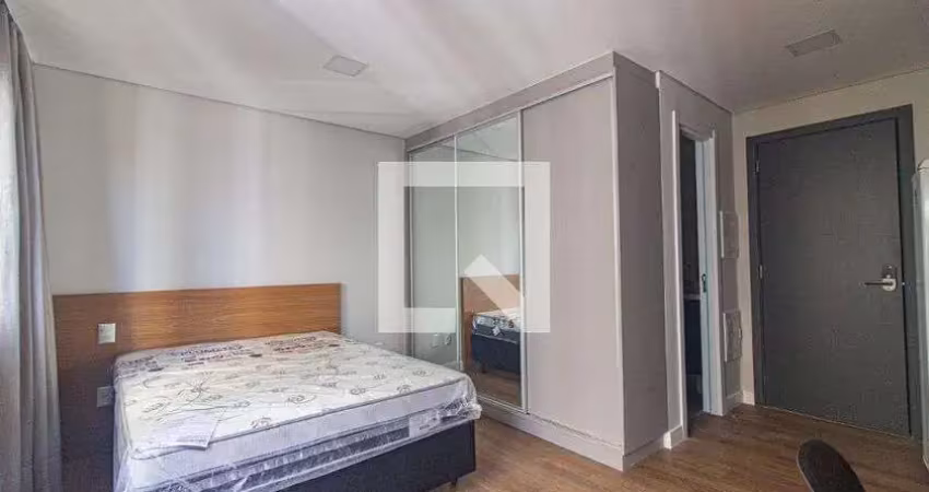 Kitnet / stúdio para aluguel - centro, 1 quarto,  26 m² - curitiba