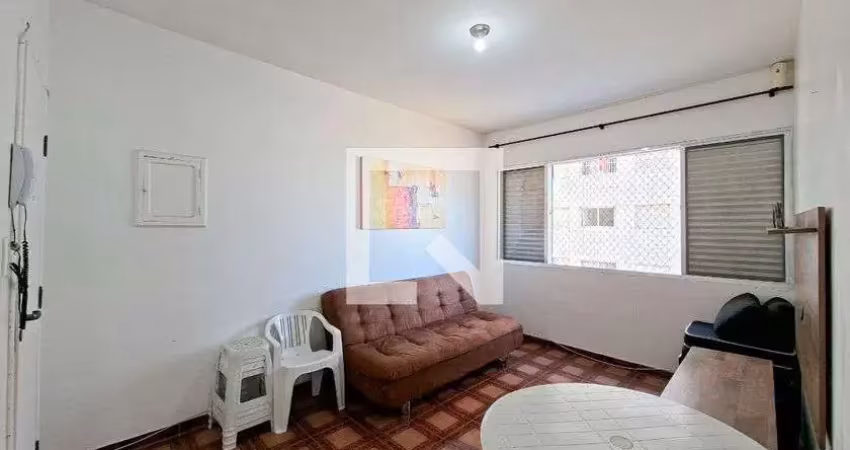 Apartamento para aluguel - aviação, 1 quarto,  42 m² - praia grande