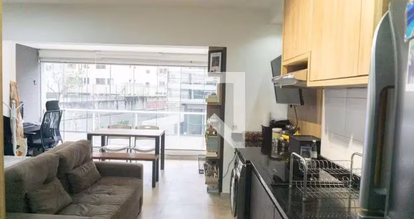Kitnet / stúdio para aluguel - consolação, 1 quarto,  35 m² - são paulo
