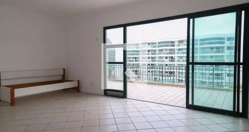 Cobertura para aluguel - recreio, 1 quarto,  122 m² - rio de janeiro
