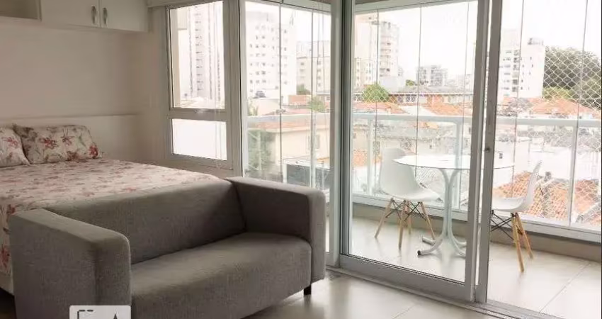 Kitnet / stúdio para aluguel - vila clementino, 1 quarto,  34 m² - são paulo