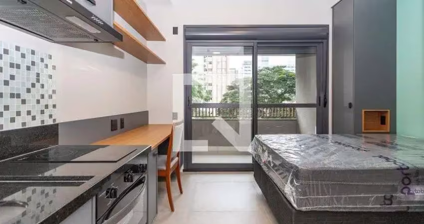 Kitnet / stúdio para aluguel - campo belo, 1 quarto,  27 m² - são paulo