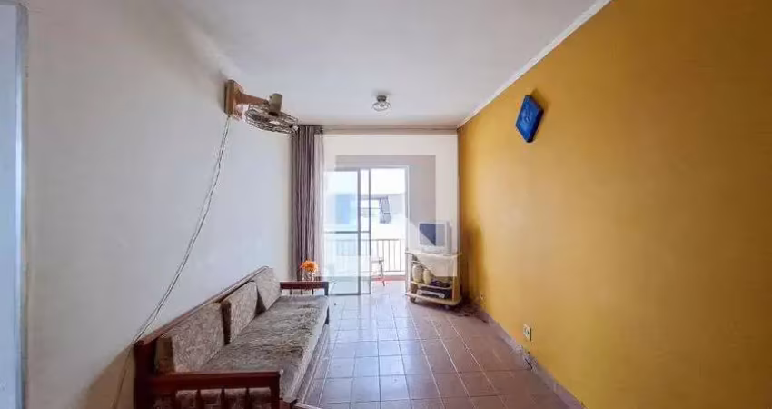 Apartamento para aluguel - vila caiçara, 1 quarto,  50 m² - praia grande