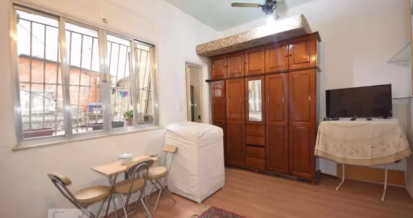 Kitnet / stúdio para aluguel - botafogo, 1 quarto,  35 m² - rio de janeiro