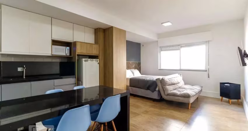 Kitnet / stúdio para aluguel - consolação, 1 quarto,  35 m² - são paulo