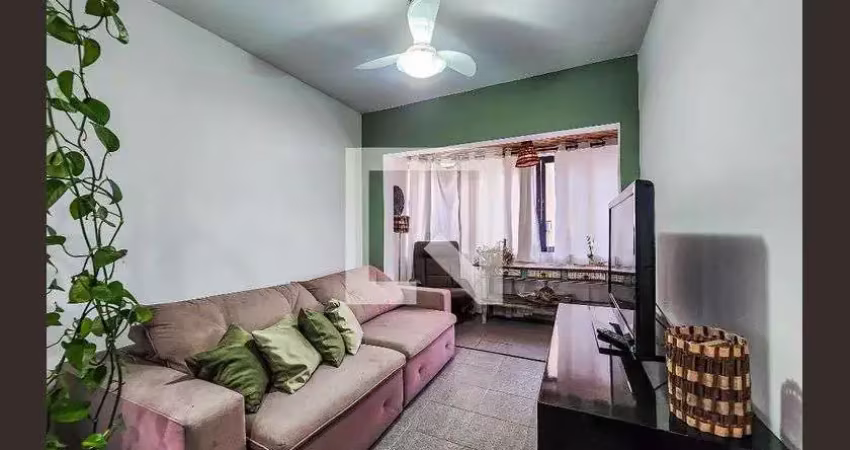 Apartamento para aluguel - embaré, 1 quarto,  72 m² - santos