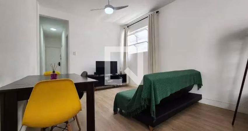 Apartamento para aluguel - gonzaga , 1 quarto,  45 m² - santos