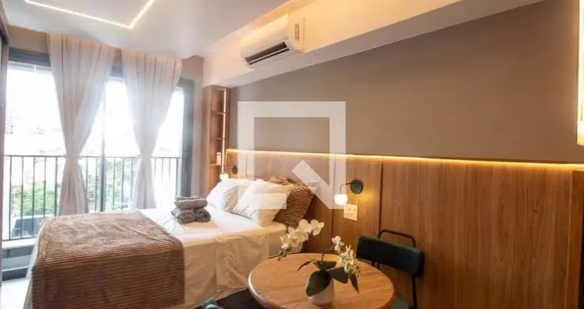 Kitnet / stúdio para aluguel - brooklin, 1 quarto,  29 m² - são paulo