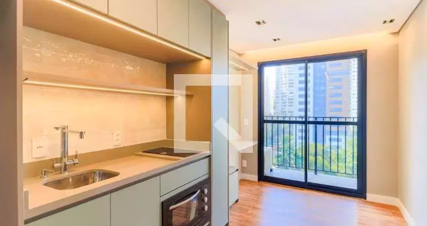 Apartamento para aluguel - brooklin, 1 quarto,  27 m² - são paulo