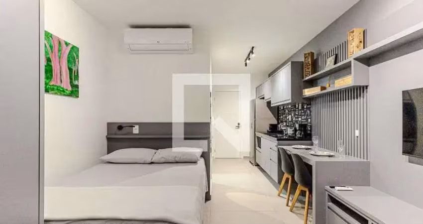 Kitnet / stúdio para aluguel - chácara santo antonio, 1 quarto,  26 m² - são paulo