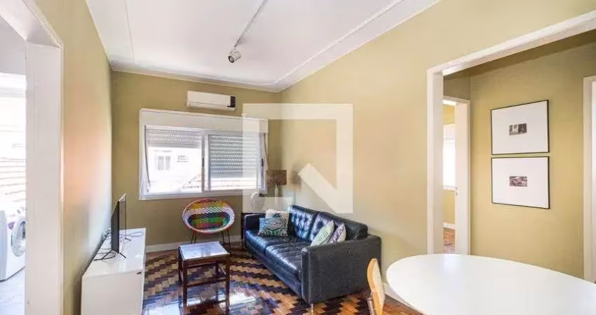Apartamento para aluguel - menino deus, 2 quartos,  45 m² - porto alegre