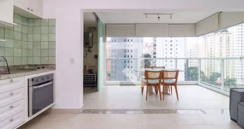 Apartamento para aluguel - brooklin, 1 quarto,  43 m² - são paulo