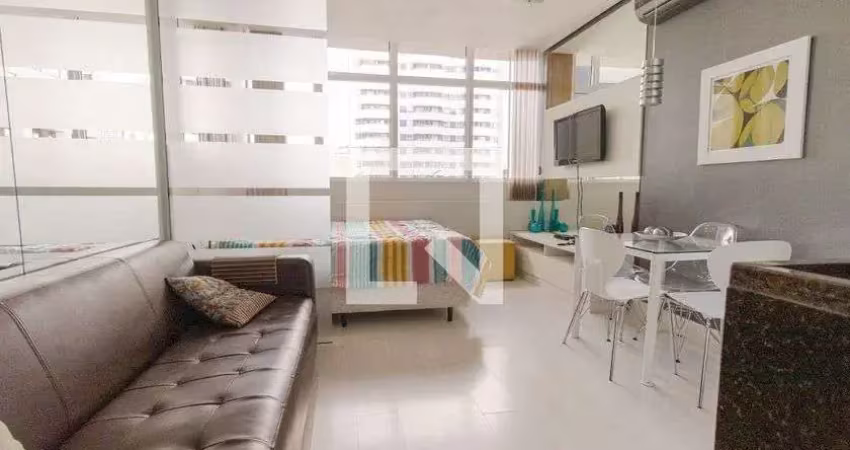 Apartamento para aluguel - centro, 1 quarto,  36 m² - curitiba