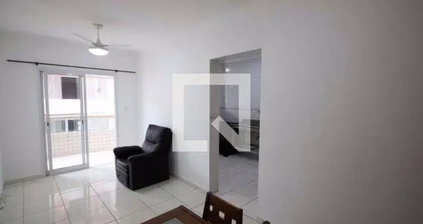 Apartamento para aluguel - aviação, 1 quarto,  59 m² - praia grande