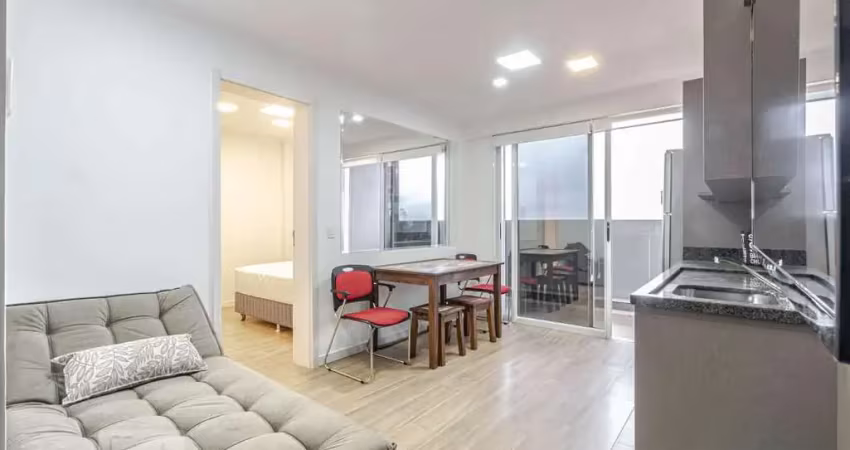 Apartamento para aluguel - centro cívico , 1 quarto,  40 m² - curitiba