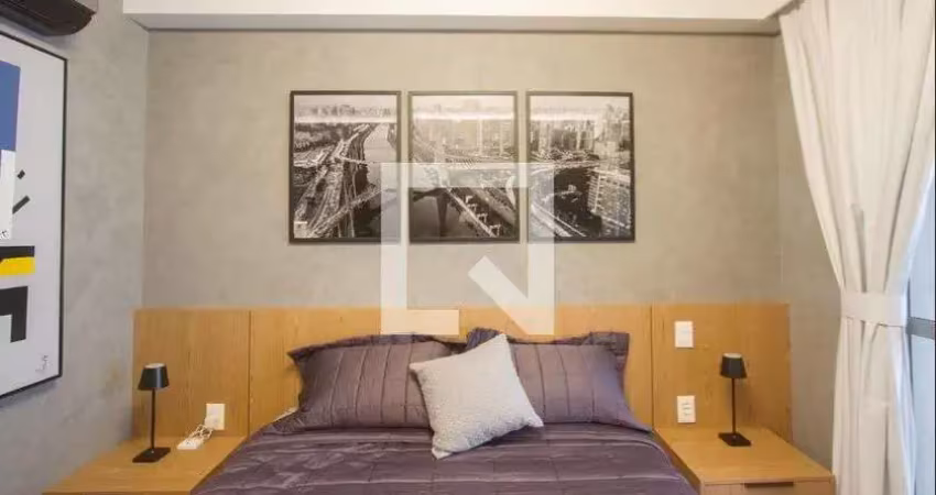 Kitnet / stúdio para aluguel - brooklin, 1 quarto,  30 m² - são paulo