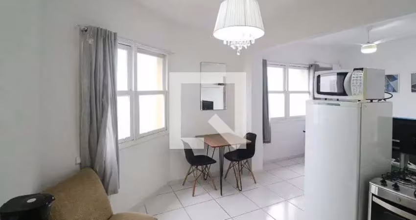 Apartamento para aluguel - centro histórico, 1 quarto,  27 m² - porto alegre