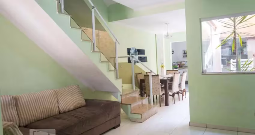Casa para aluguel - campestre, 3 quartos,  137 m² - santo andré