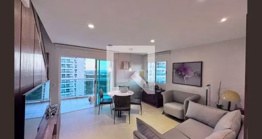 Apartamento para aluguel - barra da tijuca - marapendi, 3 quartos,  121 m² - rio de janeiro