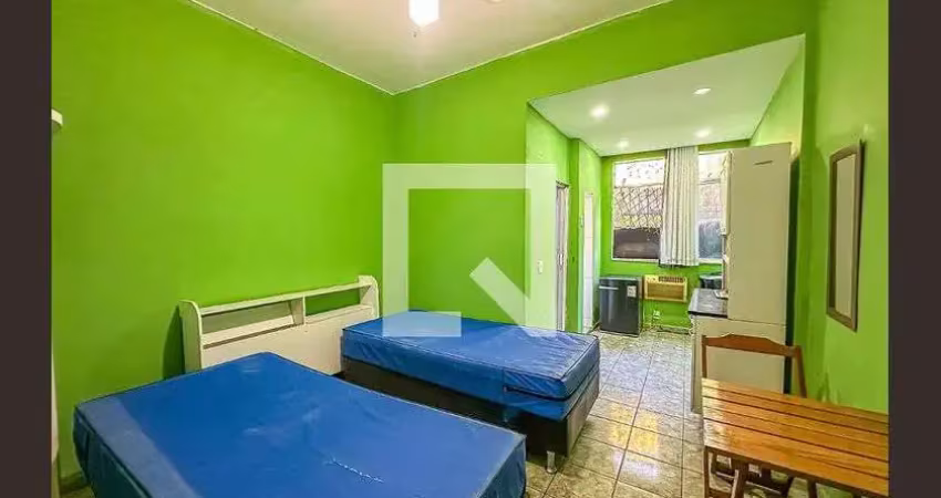 Kitnet / stúdio para aluguel - santa teresa, 1 quarto,  24 m² - rio de janeiro