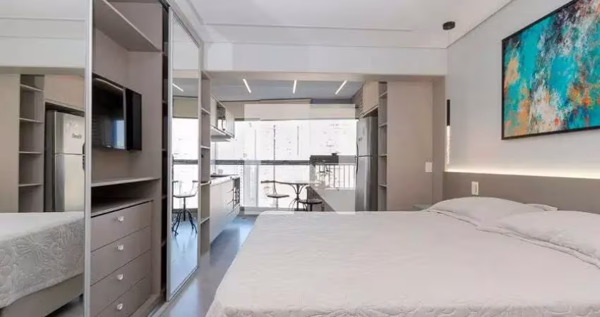 Kitnet / stúdio para aluguel - brooklin, 1 quarto,  29 m² - são paulo