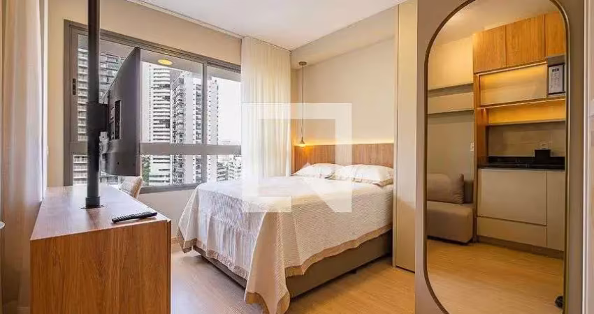 Kitnet / stúdio para aluguel - pinheiros, 1 quarto,  24 m² - são paulo