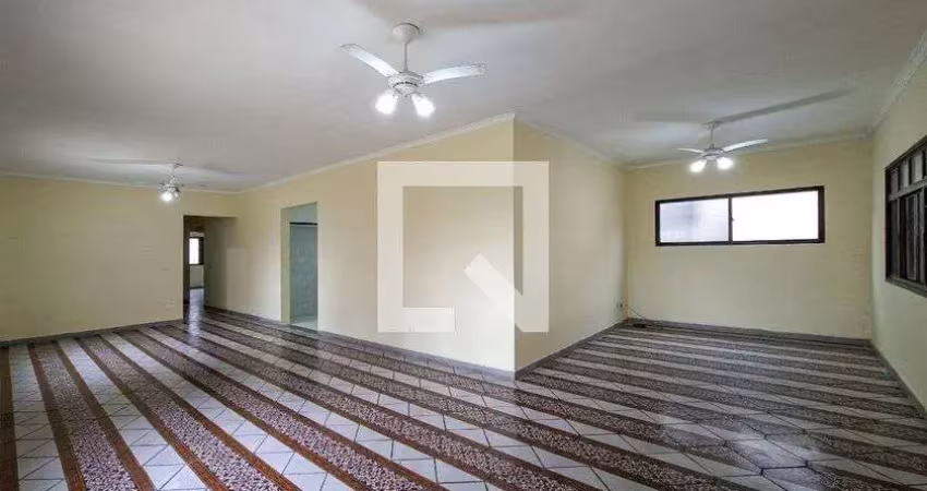 Casa para aluguel - guilhermina, 3 quartos,  250 m² - praia grande