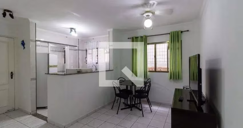 Apartamento para aluguel - canto do forte, 2 quartos,  85 m² - praia grande