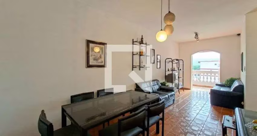 Apartamento para aluguel - vila tupi, 1 quarto,  58 m² - praia grande
