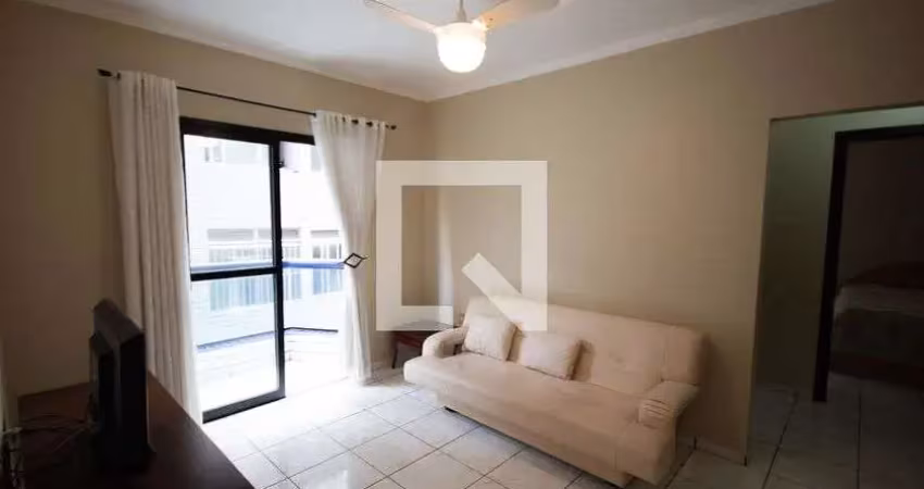 Apartamento para aluguel - canto do forte, 1 quarto,  53 m² - praia grande