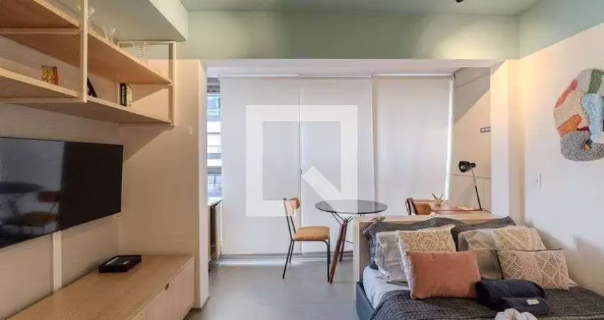 Kitnet / stúdio para aluguel - consolação, 1 quarto,  27 m² - são paulo