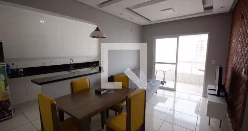 Apartamento para aluguel - aviação, 2 quartos,  73 m² - praia grande