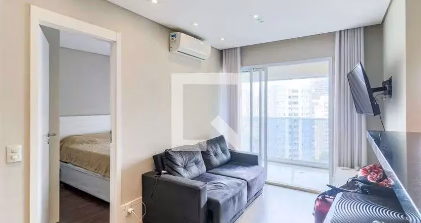 Apartamento para aluguel - brooklin, 1 quarto,  55 m² - são paulo