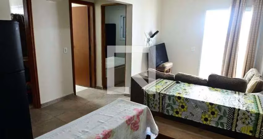 Apartamento para aluguel - maracanã, 2 quartos,  45 m² - praia grande