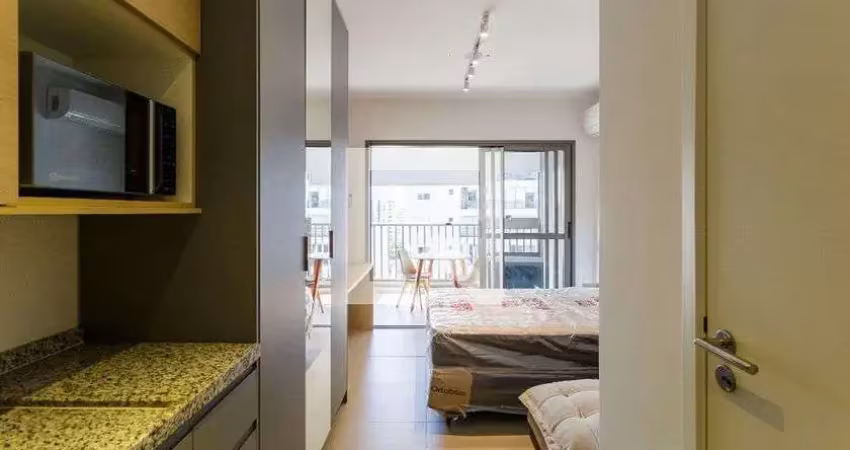 Kitnet / stúdio para aluguel - moema, 1 quarto,  29 m² - são paulo