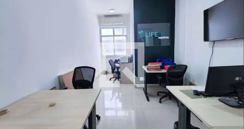Kitnet / stúdio para aluguel - centro, 1 quarto,  24 m² - rio de janeiro