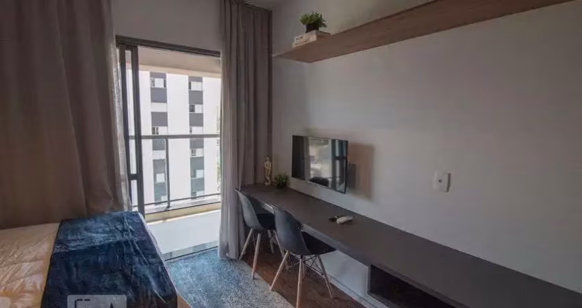 Kitnet / stúdio para aluguel - brooklin, 1 quarto,  30 m² - são paulo