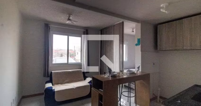 Kitnet / stúdio para aluguel - aberta dos morros, 1 quarto,  34 m² - porto alegre