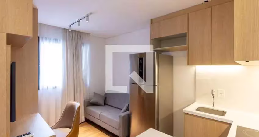Kitnet / stúdio para aluguel - santa cecília, 1 quarto,  25 m² - são paulo