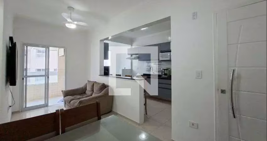 Apartamento para aluguel - canto do forte, 2 quartos,  68 m² - praia grande