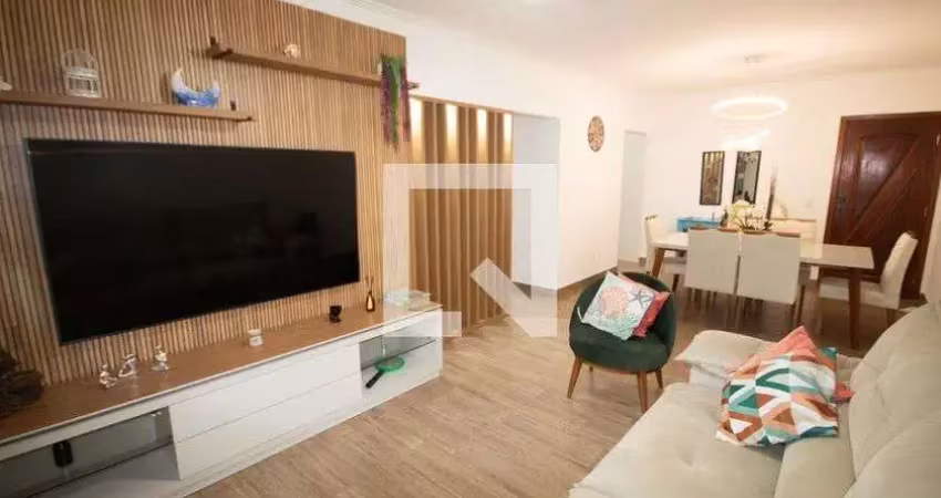 Apartamento para aluguel - vila caiçara, 2 quartos,  112 m² - praia grande